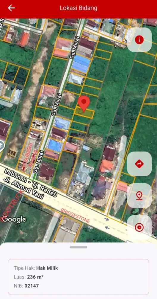 BU Dijual Tanah Kapling SHM 10 X 23