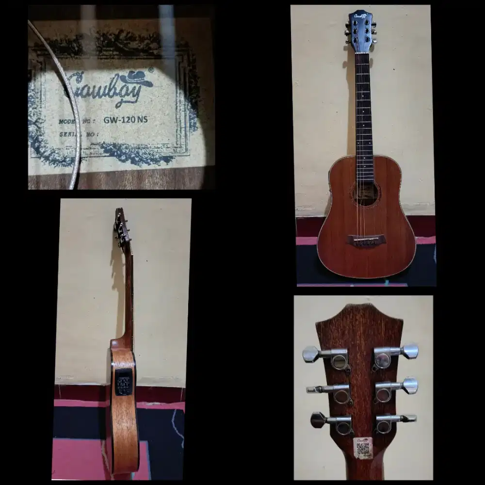 COWBOYS GW 240 NS (GITAR 3/4) AKUSTIK ELEKTRIK