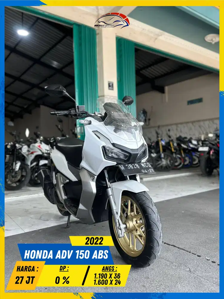 HONDA ADV 150 ABS 2022 SIAP ANGKUT MASZEHH HIKMAH MOTOR KEPUH