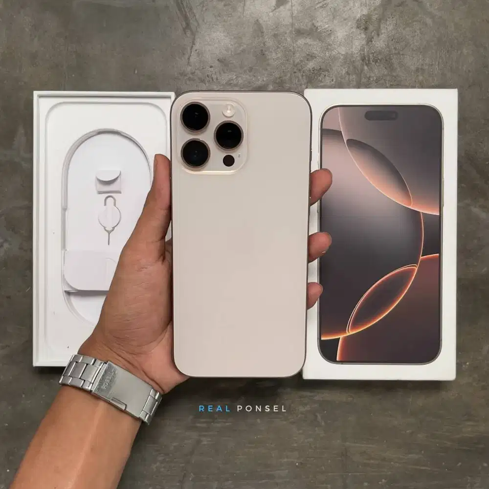 iPhone 16 Pro Max 256 iBox 2 Bulan Pakai