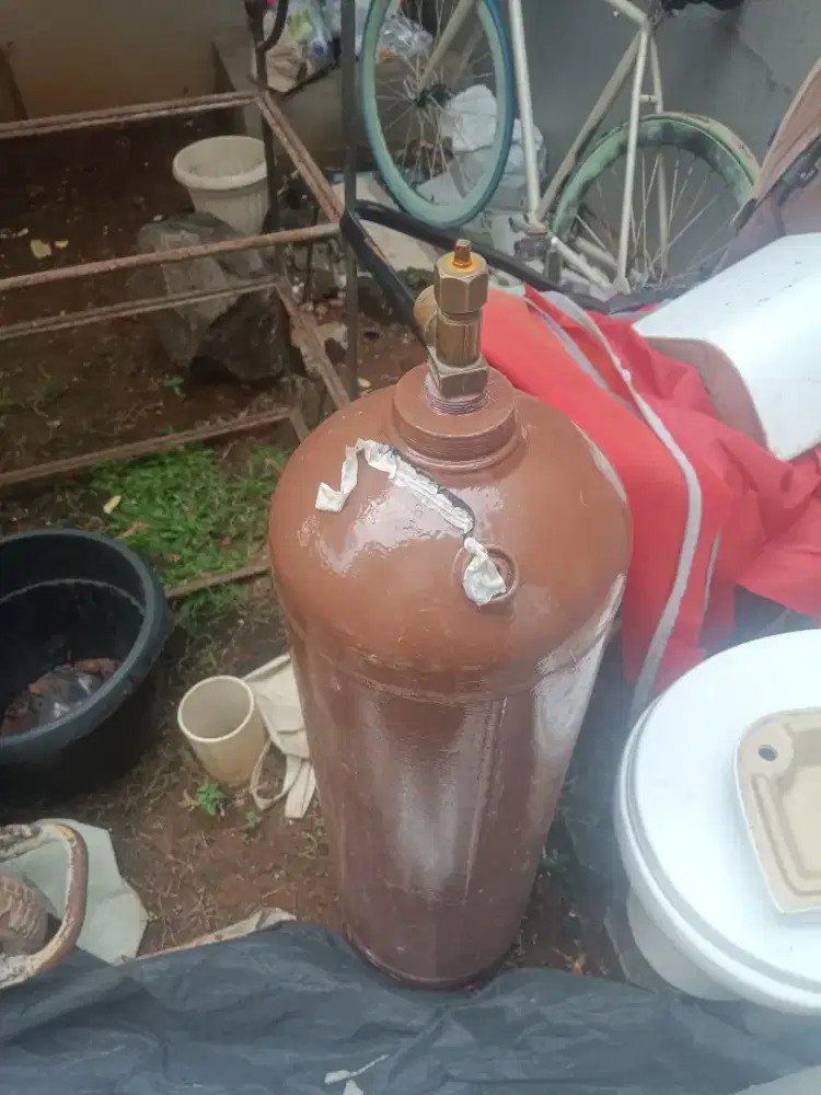 TABUNG ACYTILINE + TABUNG OKSIGEN 6M3 ADA ISI