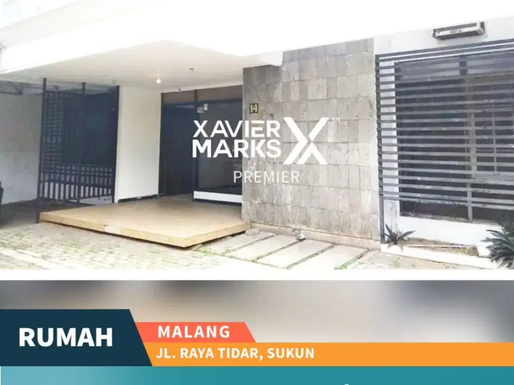 Disewakan Rumah Bisa Untuk Usaha di Jalan Raya Tidar Malang