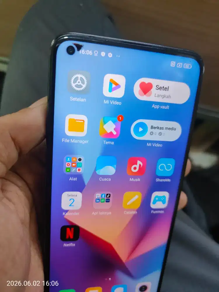 Mi 10 t pro 8/256 fullset minus Sesuai di foto