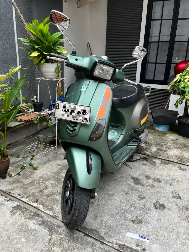 Vespa S125 iGet Matic Hijau Tokcer
