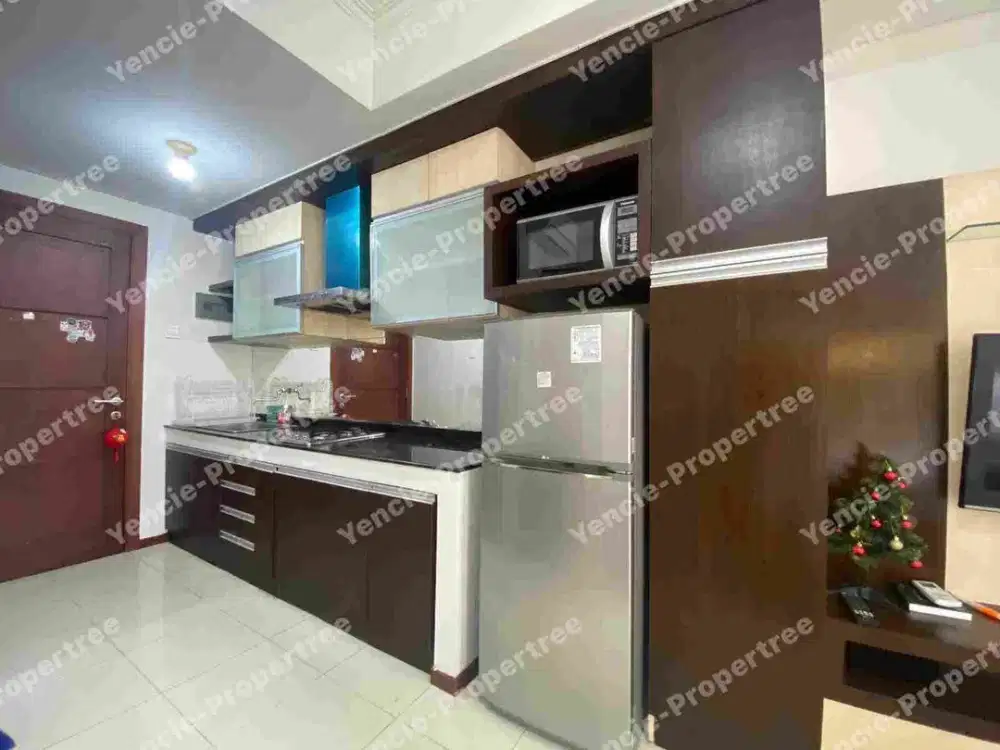 Disewakan tipe studio apartment royal mediterania garden residence