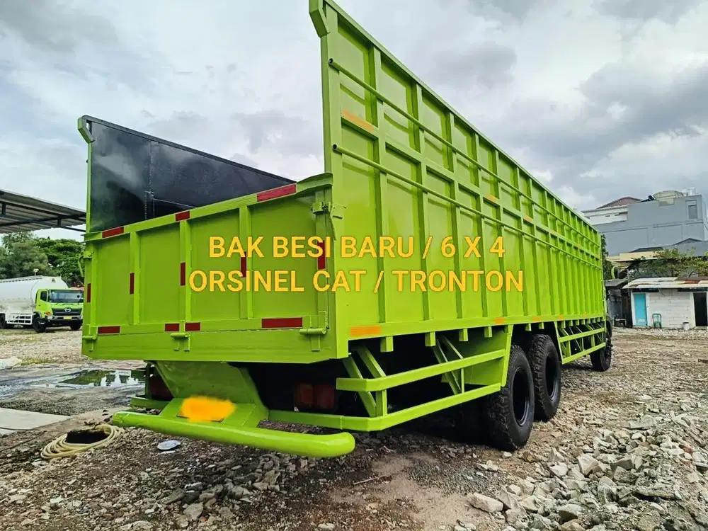 HINO LOHAN FM260JW ASLI LONG 6X4 BAK BESI TRONTON ISTIMEWA SEKALI