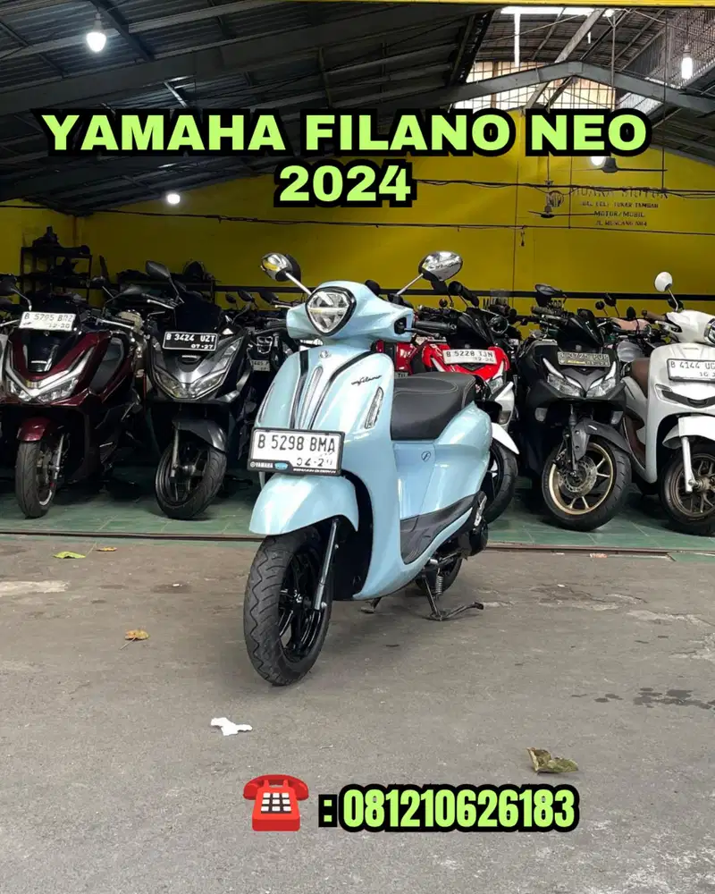 YAMAHA FILANO NEO 2024 KM RENDAH