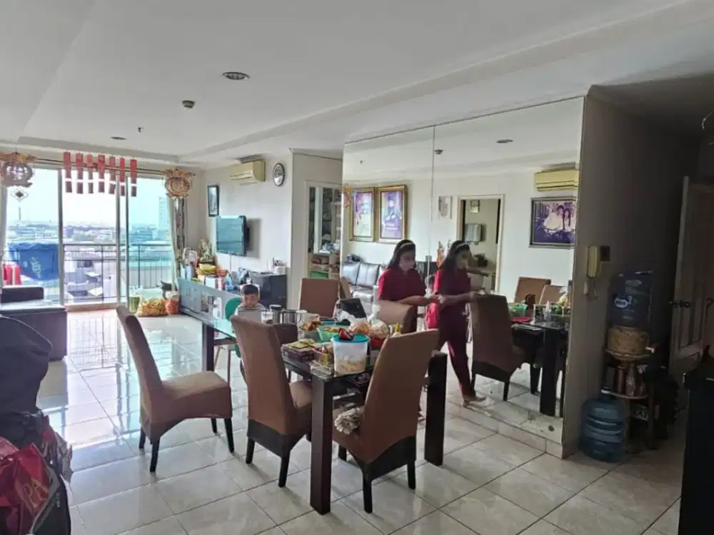 FORSALE/DIJUAL APARTEMEN FRENCHWALMALL OF INDONESIA KELAPA GADING LANTAI RENDAH
