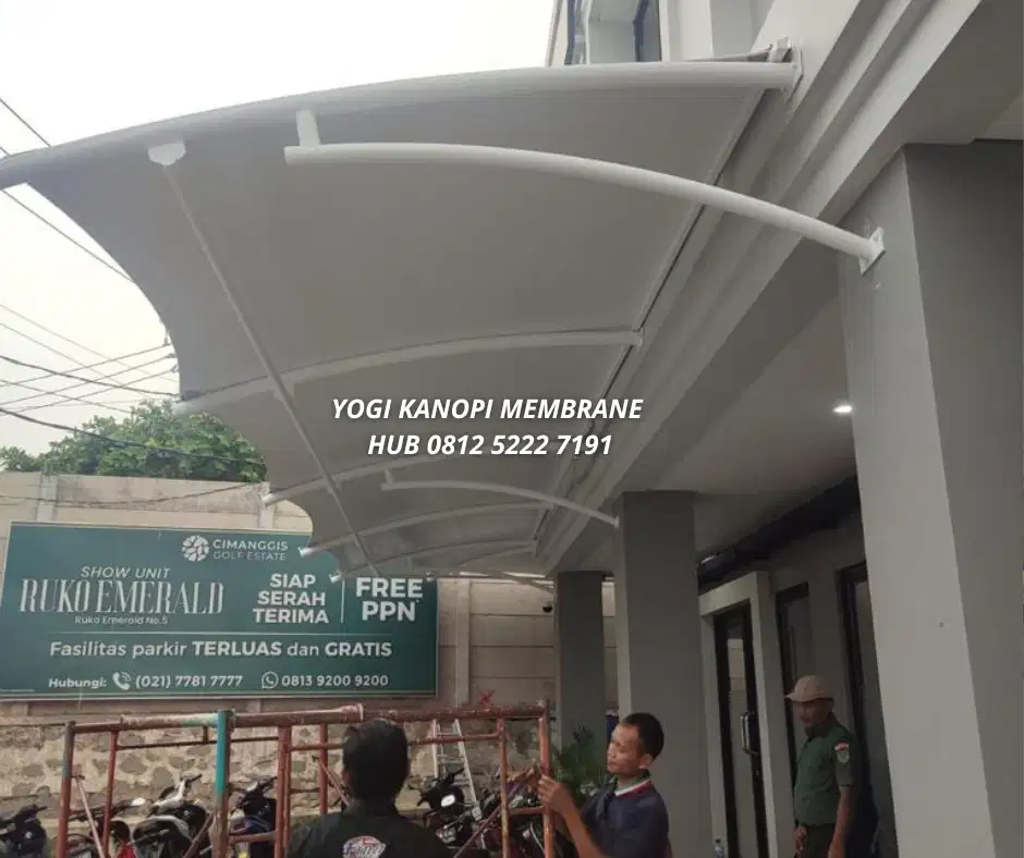 Jasa Pasang Kanopi Membrane dengan Hasil Presisi