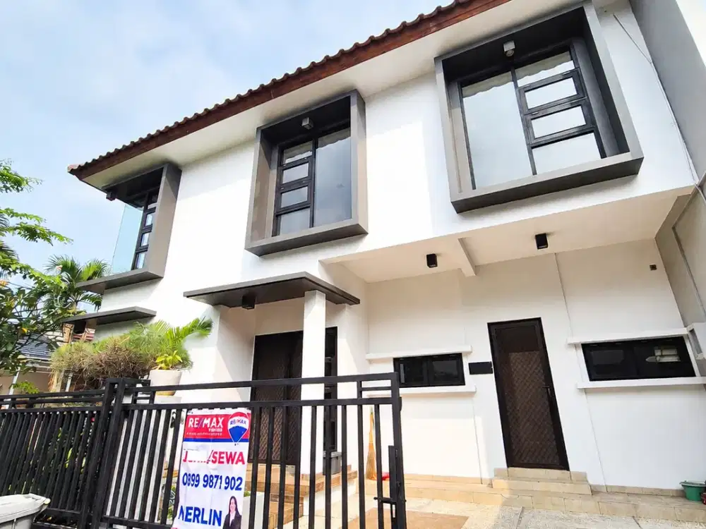 Rumah Rapih Kucica Bintaro 12x13 4+1KT Semi Furnished Siap Huni