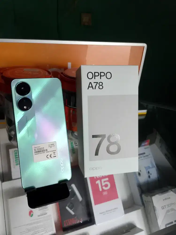 Oppo a78 4g ram 8/256