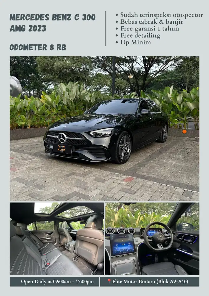 [Odo 8rb] Mercedes Benz C 300 AMG 2023