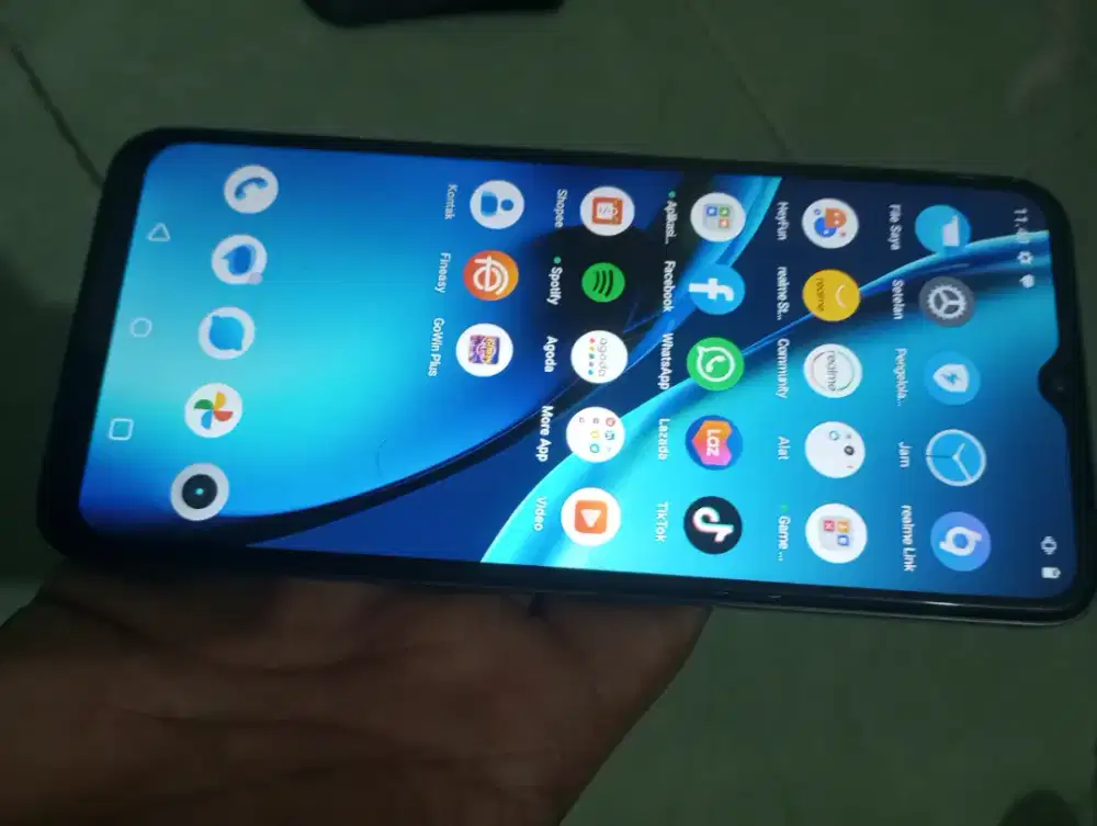 Realmi C35 ram 4+1/64 kondisi normal