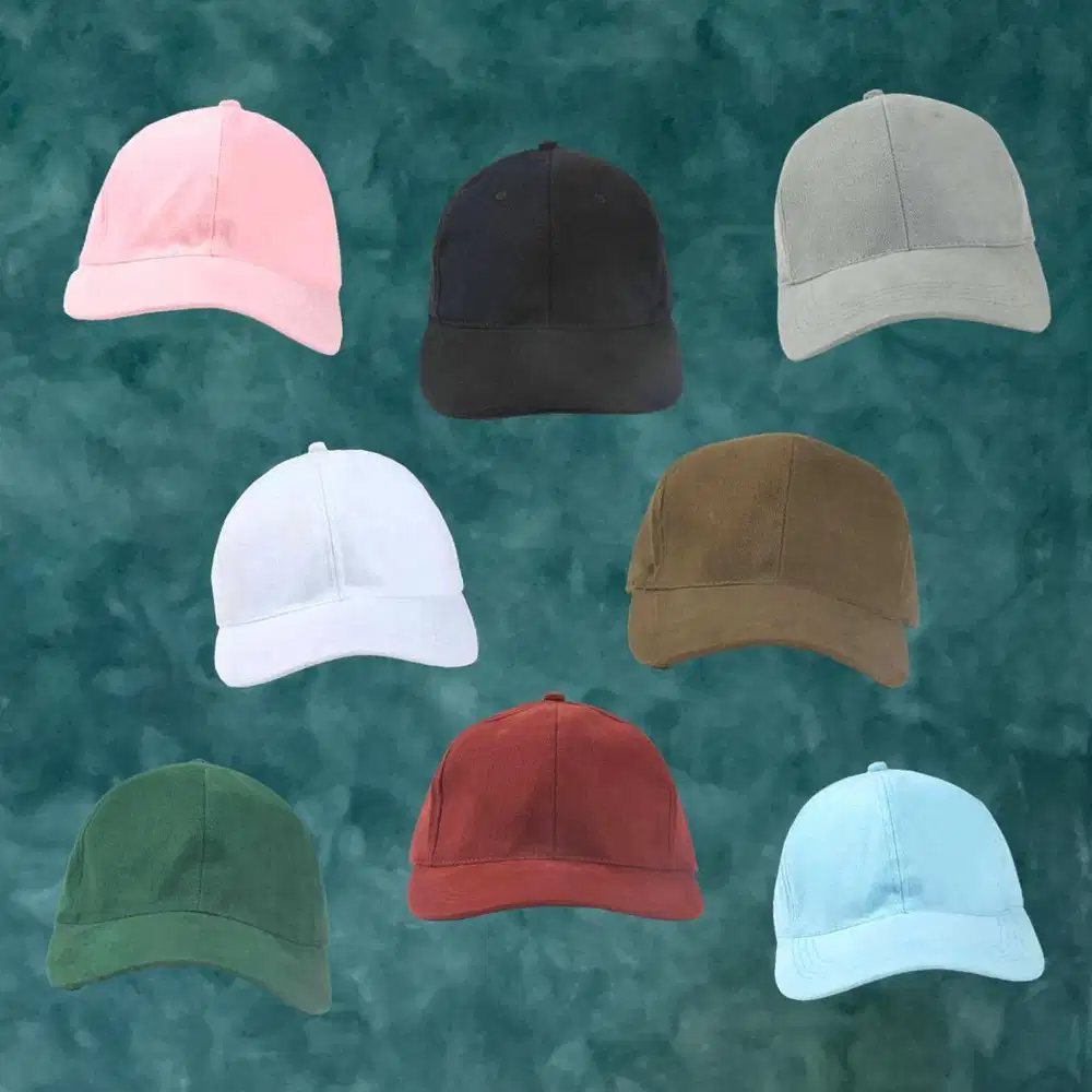 Baseball Cap, Topi Baseball, Baseball Cap Polos, Topi Baseball Polos