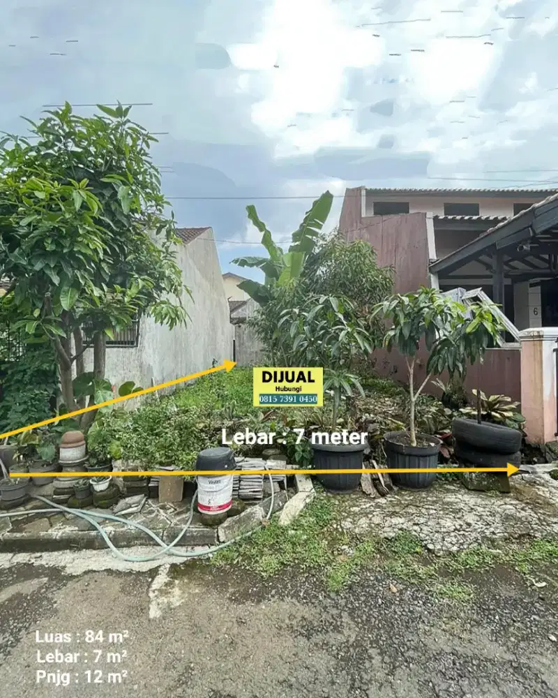 Dijual murah Tanah Kavling di Kawuluyaan soe- hatta dekat RS Al Islam