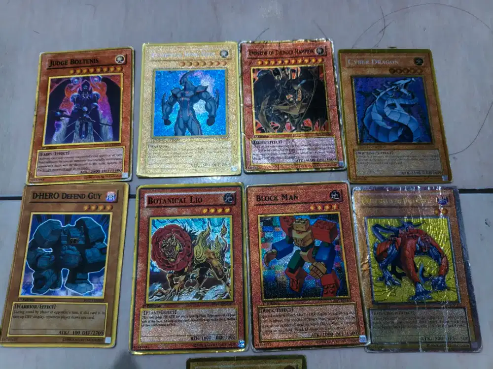 Kartu KONAMI YU-Gi-Oh Jadul Borongan Ratusan