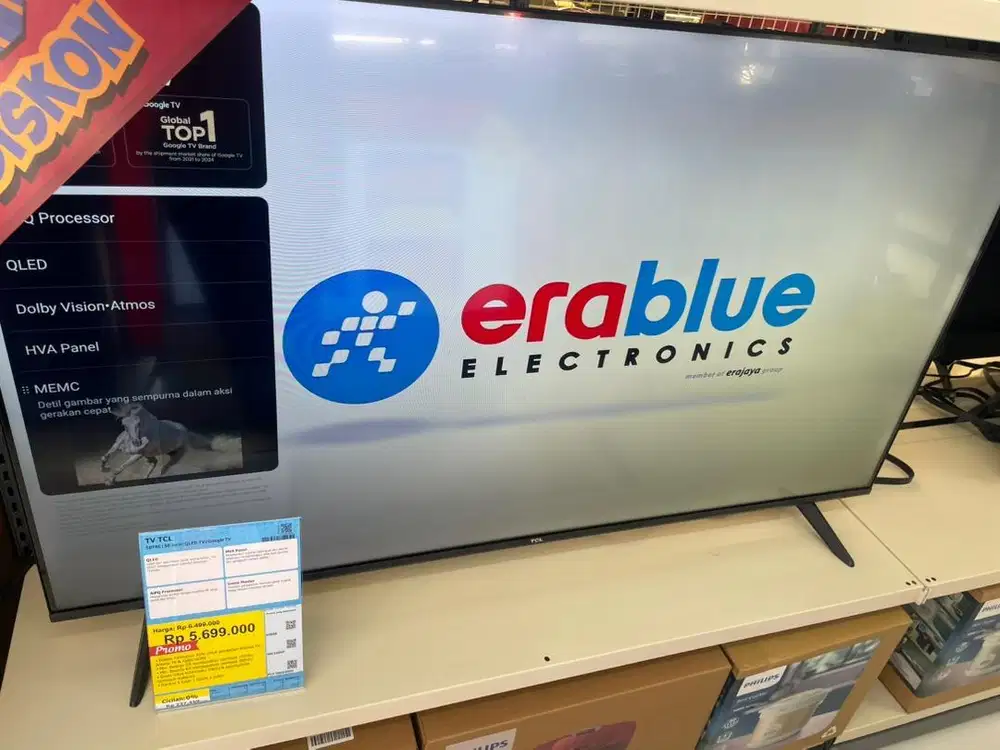 segampang itu kredit tv tcl 50inch melalui home credit