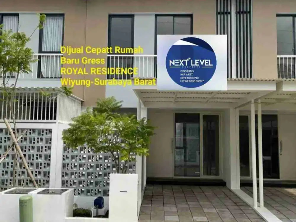 Dijual Rumah Royal Residence Wiyung-Surabaya Barat