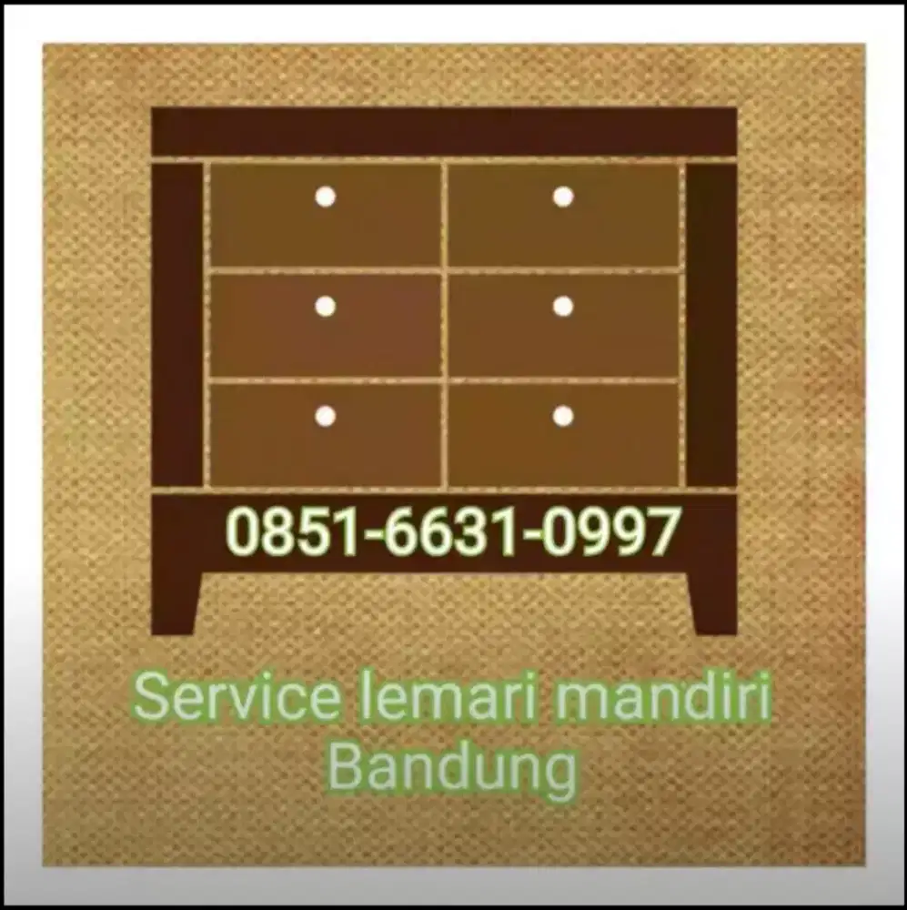 Jasa service dan bongkar pasang lemari