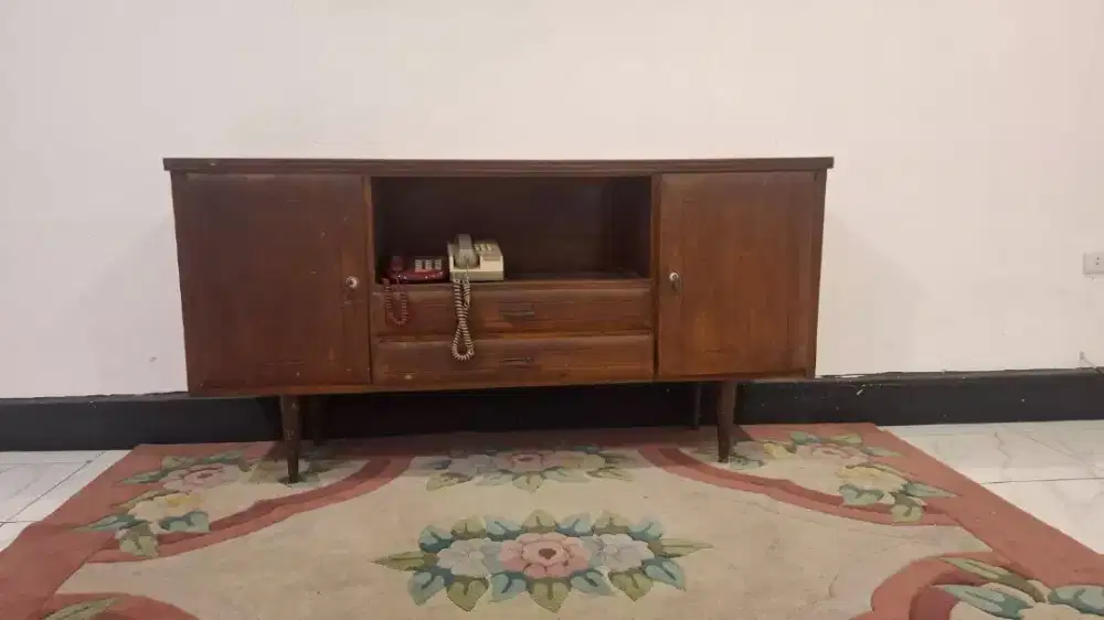 Rak Vintage Serbaguna Kayu Jati Solod