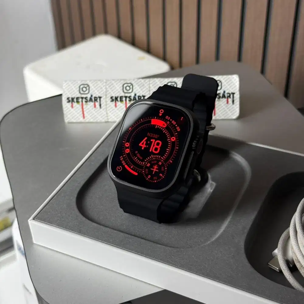 Apple Watch Ultra Gen 2 Black Edition iwatch Ultra Battery Health 100%