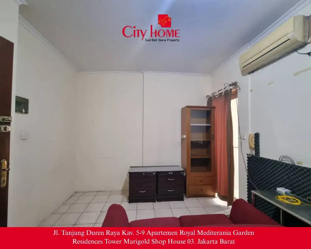 Disewakan Apartemen 2BR Semi Furnished di Mediterania Garden 1