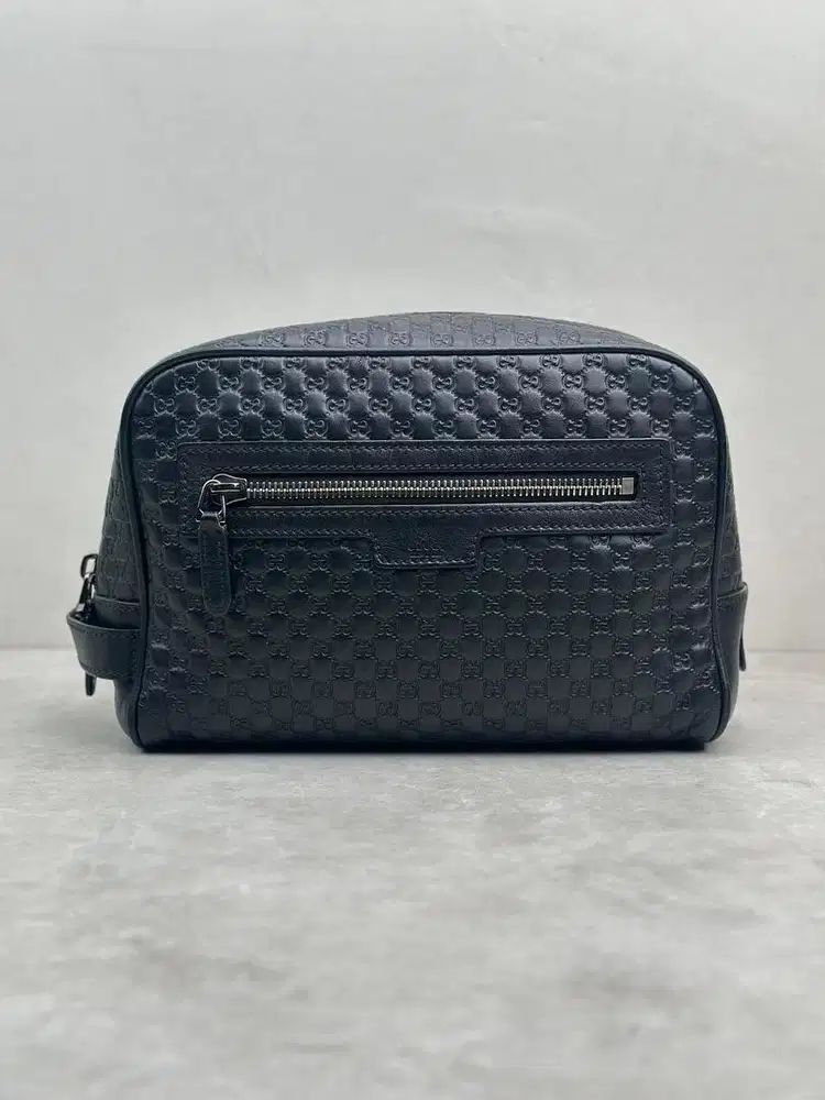 Gucci black leather Like New