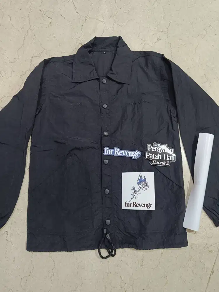 Jaket FOR REVENGE X Sony Music Free Poster Sticker Original Murah!