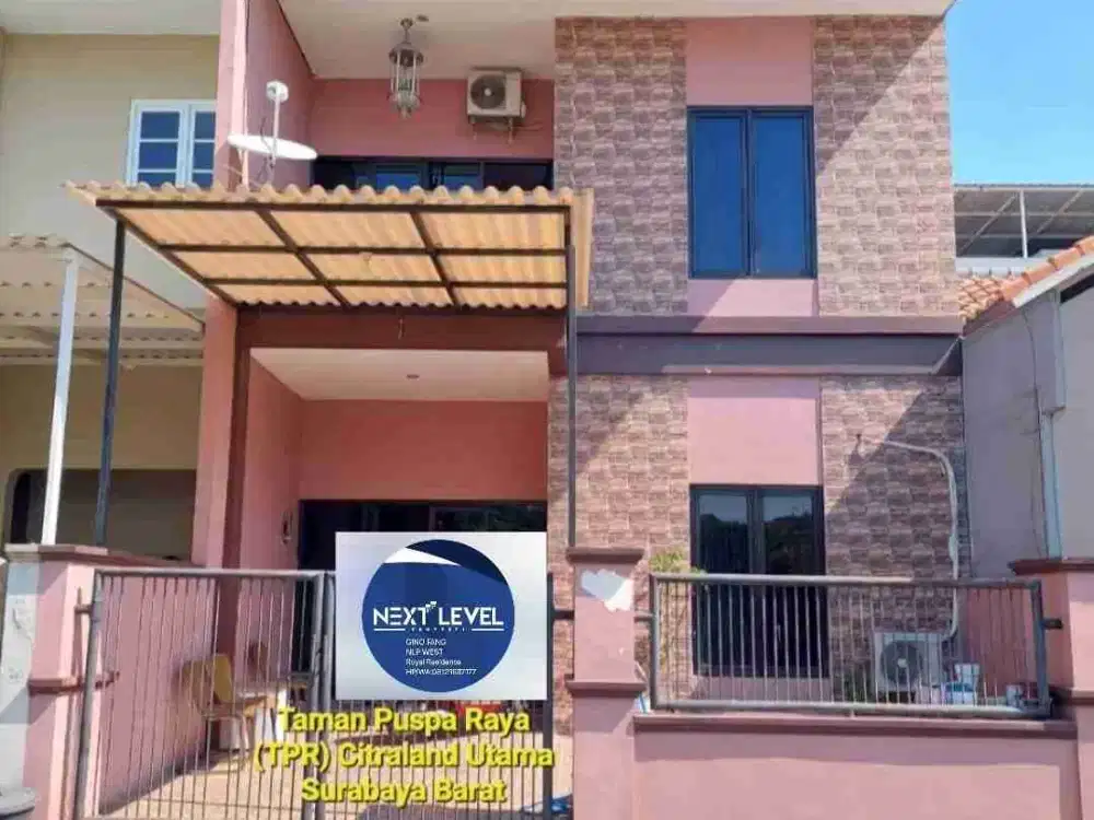 Dijual Rumah Taman Puspa Raya(TPR)Citraland Utama Surabaya Barat