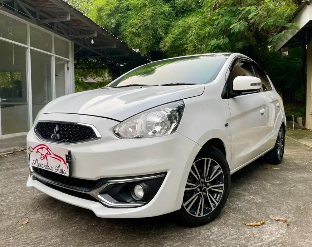 Mitsubishi Mirage Exceed 2016 AT KM 60rb record tgn 1 istimewa banget