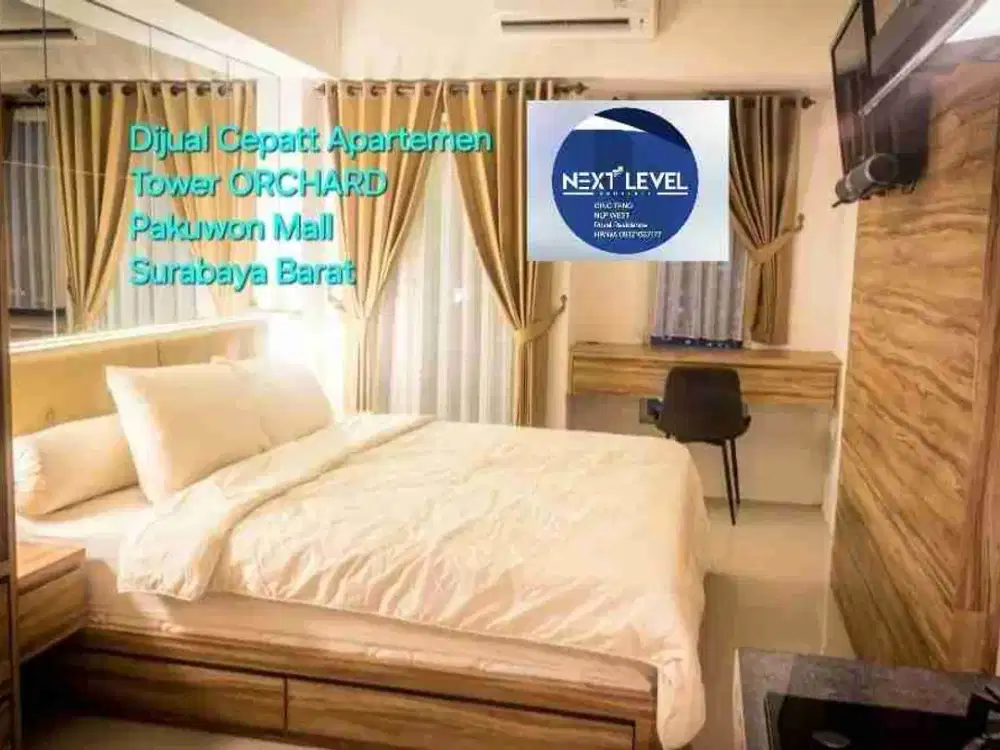 Dijual Apartemen Tower Orchard Pakuwon Mall Surabaya Barat