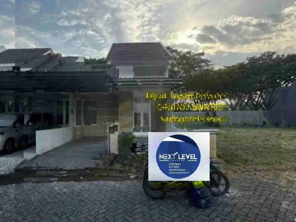 Dijual Rumah Grand Sunrise Menganti Gresik
