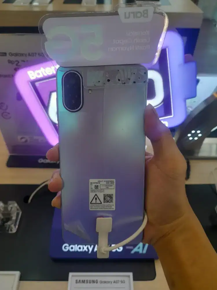 SAMSUNG A07 5G 6/128 . READY LAGI, FREE ADAPTOR,TG,SOFTCASE. MURAH POL