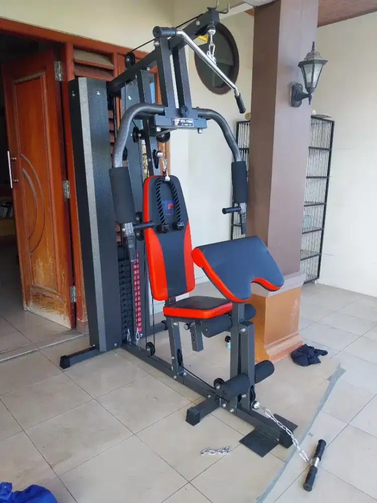ALAT FITNESS HOME GYM 1 SISI TL 009 BEBAN 75 KG BARU COD
