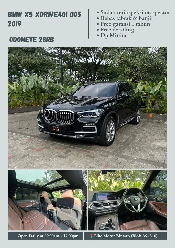 BMW X5 xDrive40i G05 2019