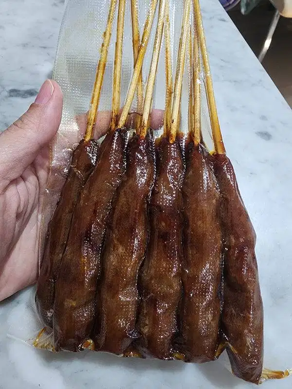 Sate Babi Lilit Manis (10 Tusuk) - Gurih, Legit & Karamelisasi Sempurn