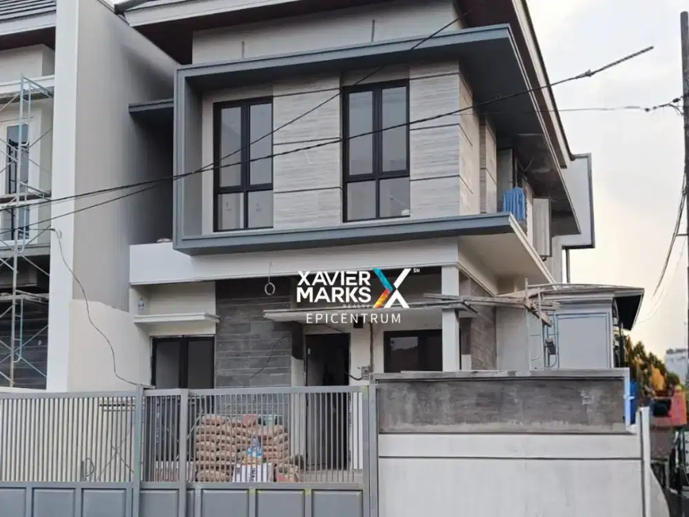 Rumah baru di Wisma Mukti Klampis row jalan lebar