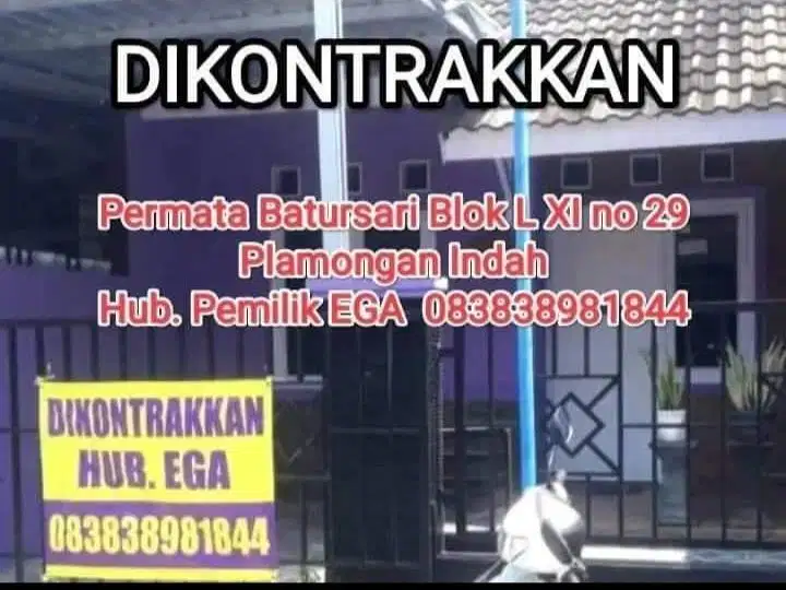 Disewakan rumah di daerah plamongan indah