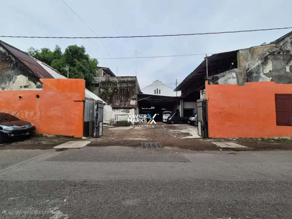 Disewakan gudang di jalan Kalisosok dekat Rajawali Surabaya