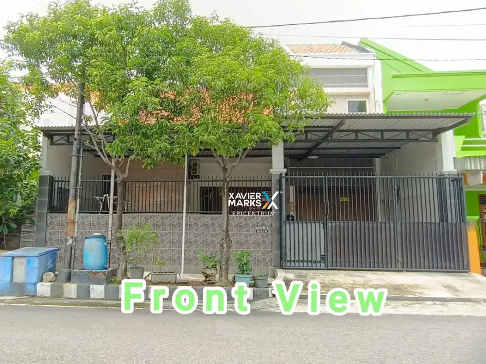 Dijual Rumah Rungkut Asri Timur Bebas Banjir Lokasi Premium