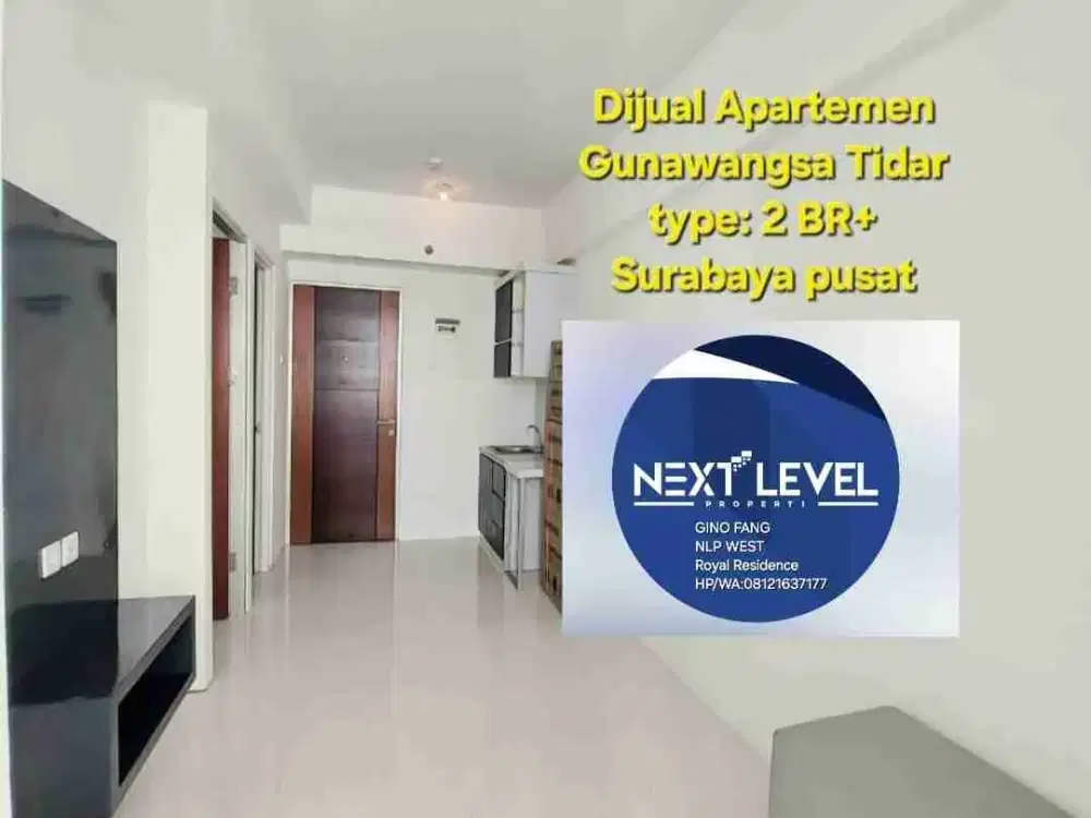 Dijual Baru Gress Apartemen Gunawangsa Tidar Surabaya Pusat