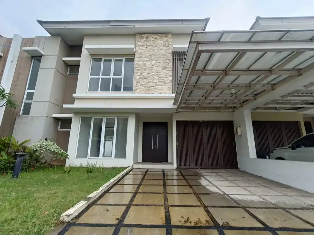 RUMAH BAGUS 2LT SIAP HUNI DI CLUSTER D'BAYAN JGC JAKARTA TIMUR
