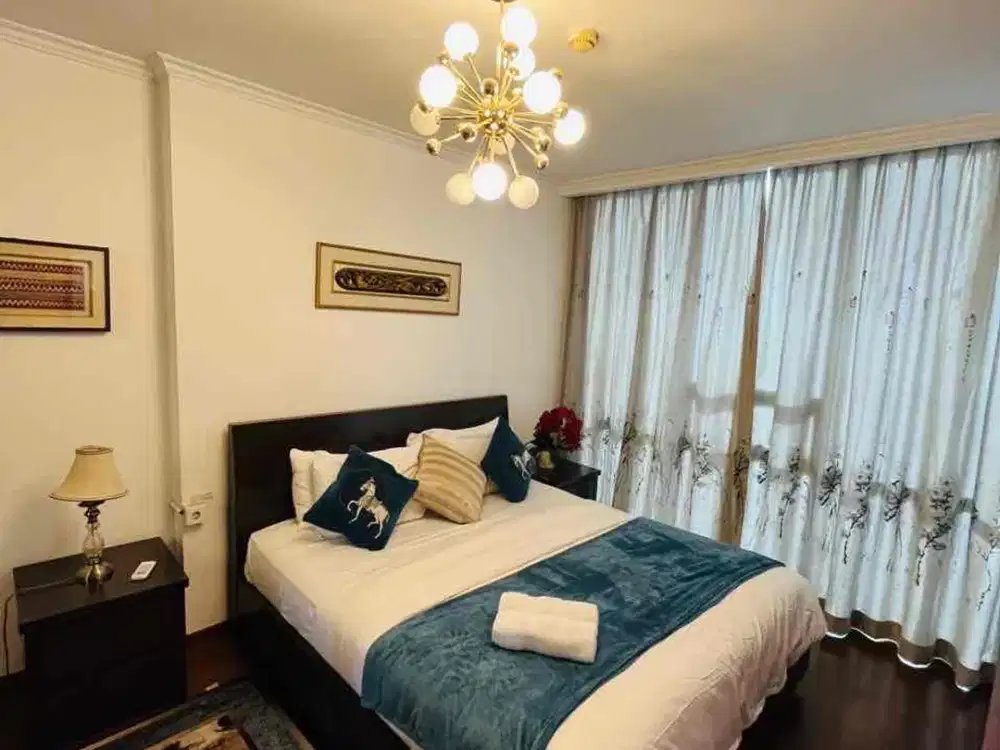 apartement the mansion kemayoran 3 bedroom type di jual cepat