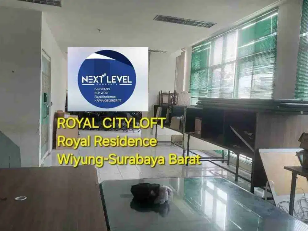 Disewa Ruang Office Royal Residence Cityloft  Wiyung-Surabaya Barat