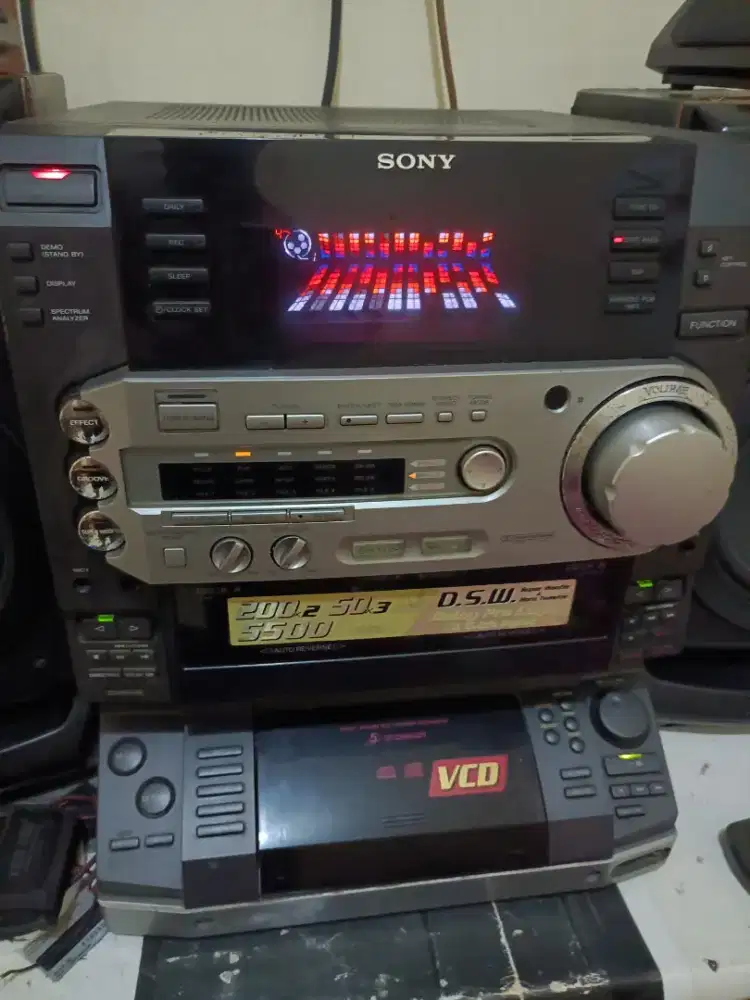 Head unit compo sony lbt lv100av