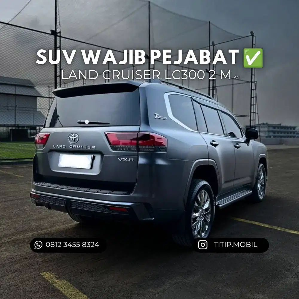 [TERMURAH] TOYOTA LAND CRUISER LC300 2022
