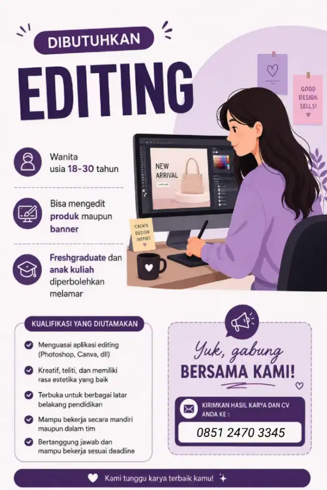 LOWONGAN EDITING
