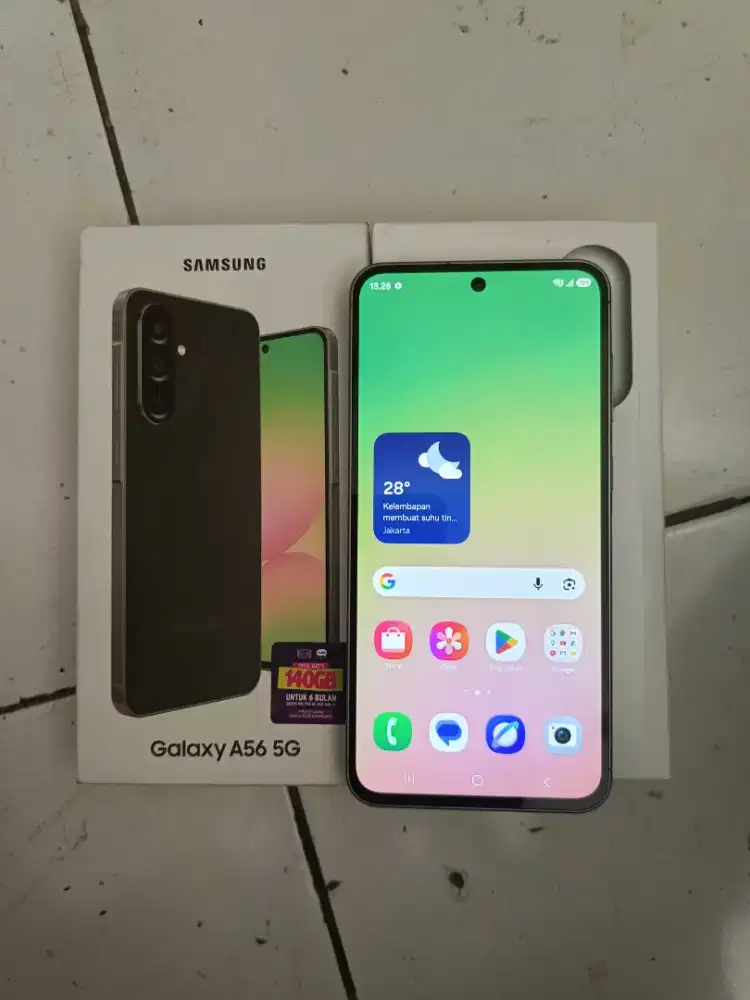 Samsung A56 12/256gb Lengkap Normal