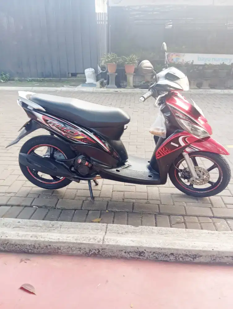 Yamaha mio j 110 Fi 2012 fulori mulus pajak hidup mesin jos