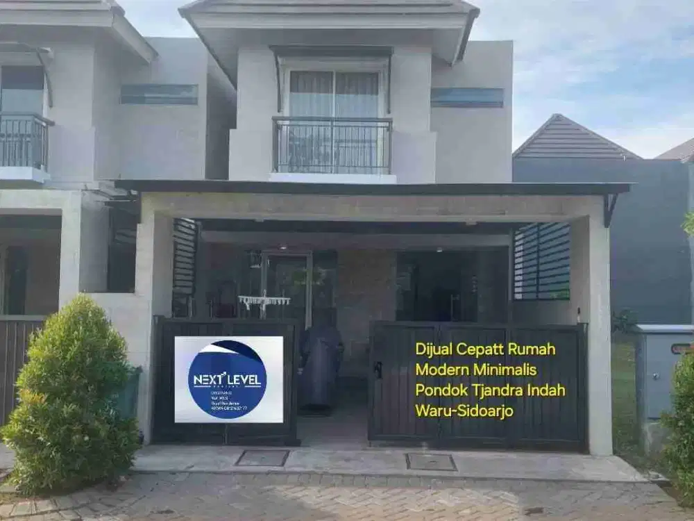 Dijual Rumah Pondok Tjandra Indah Waru-Sidoarjo
